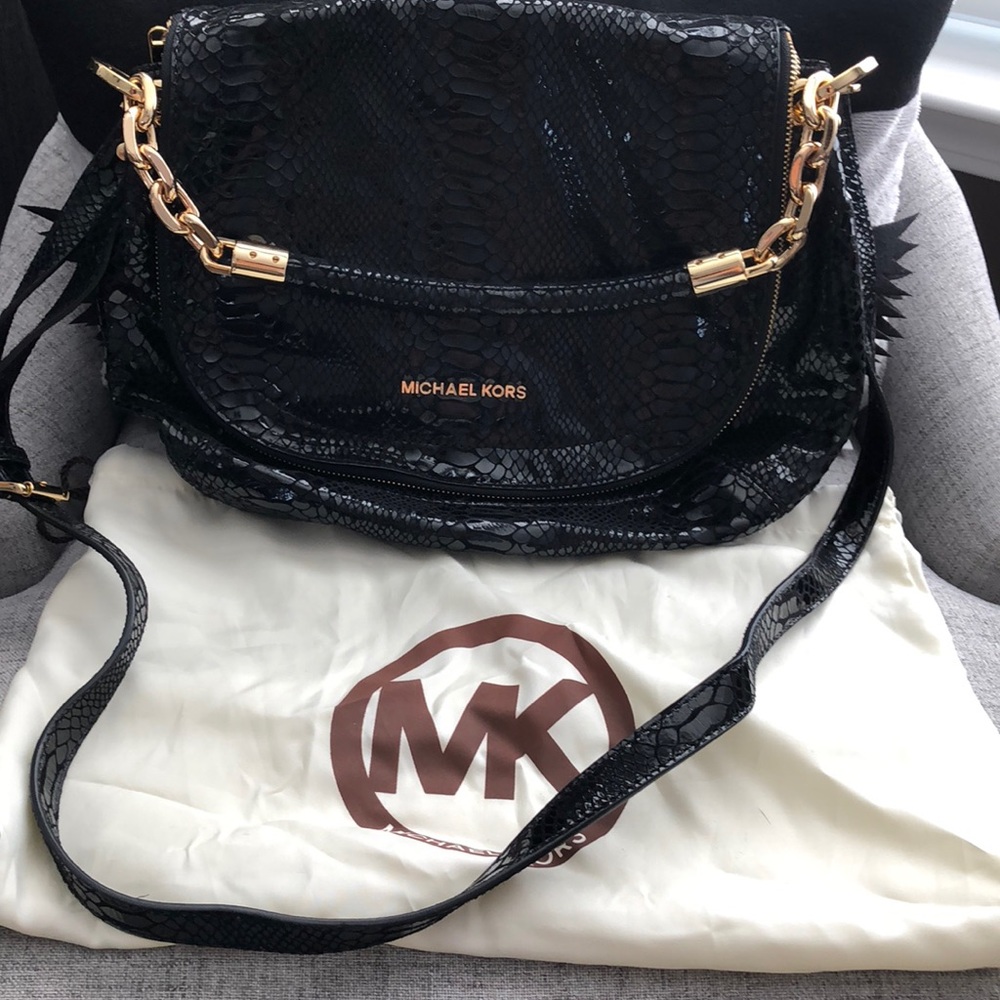 Michael Kors -python leather